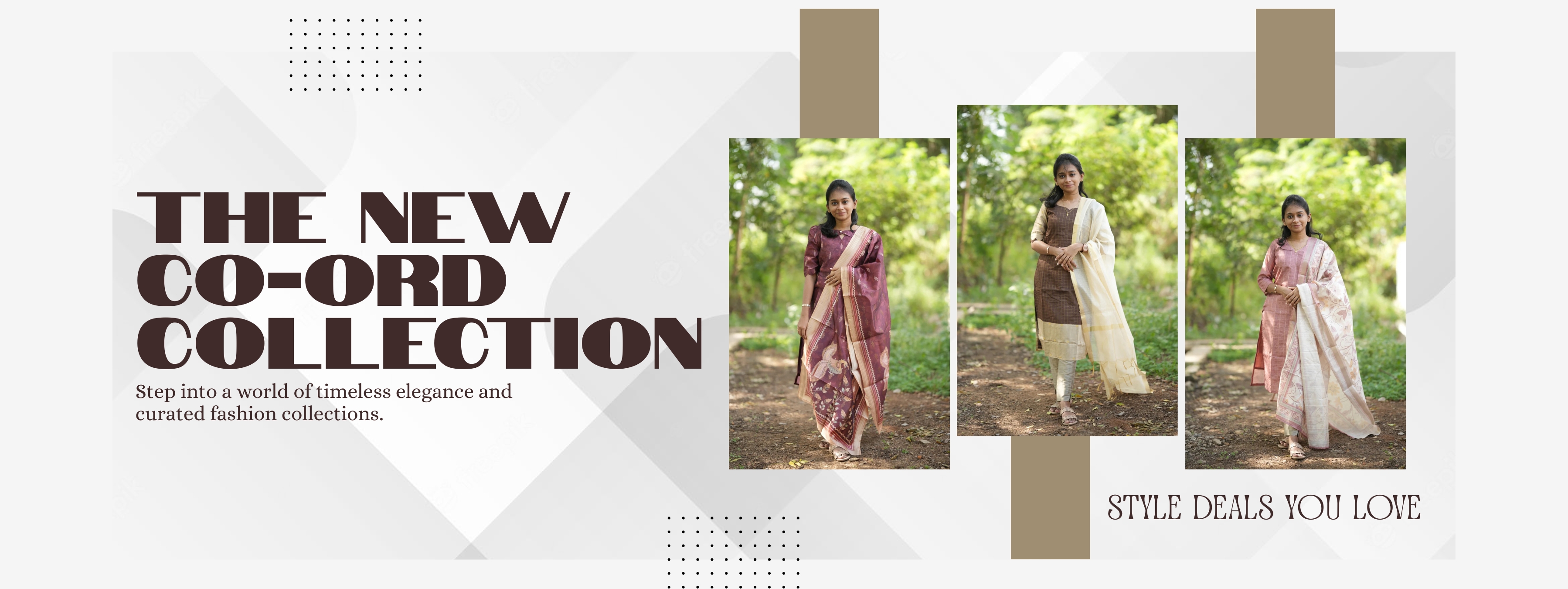 Kurti Co-ord Sets Banner - Matching Collections