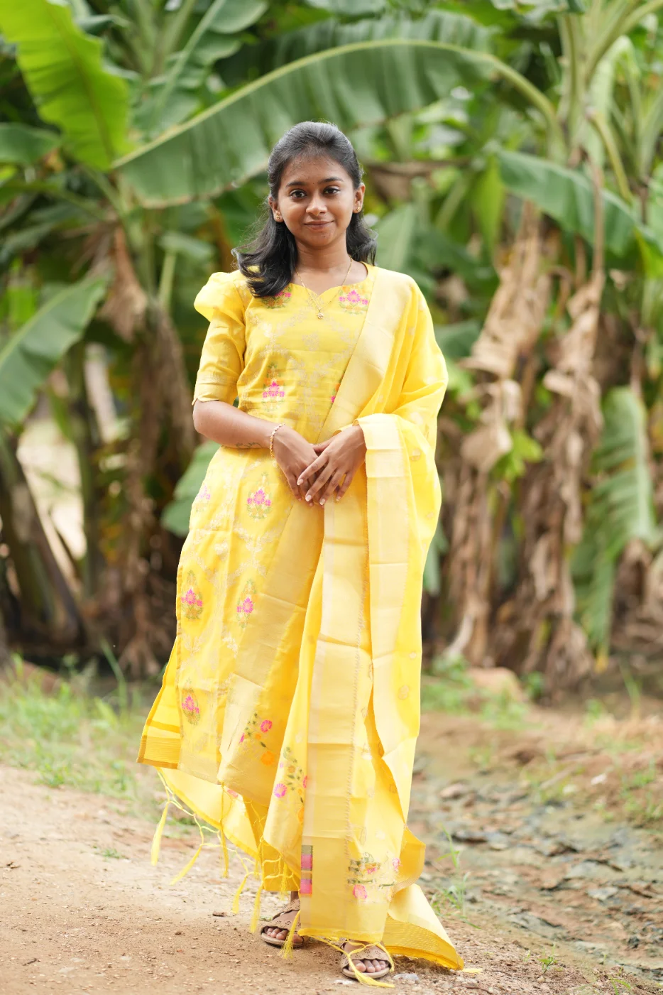 Manya Yellow Set