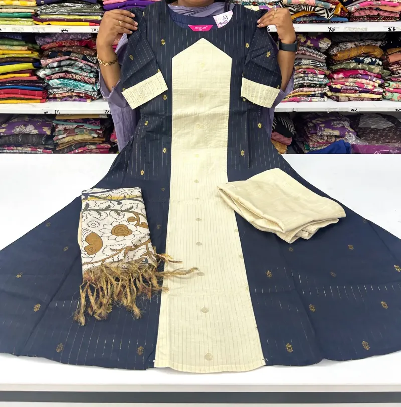 sia navy kurti