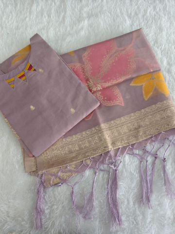 Levander yellow top shawl