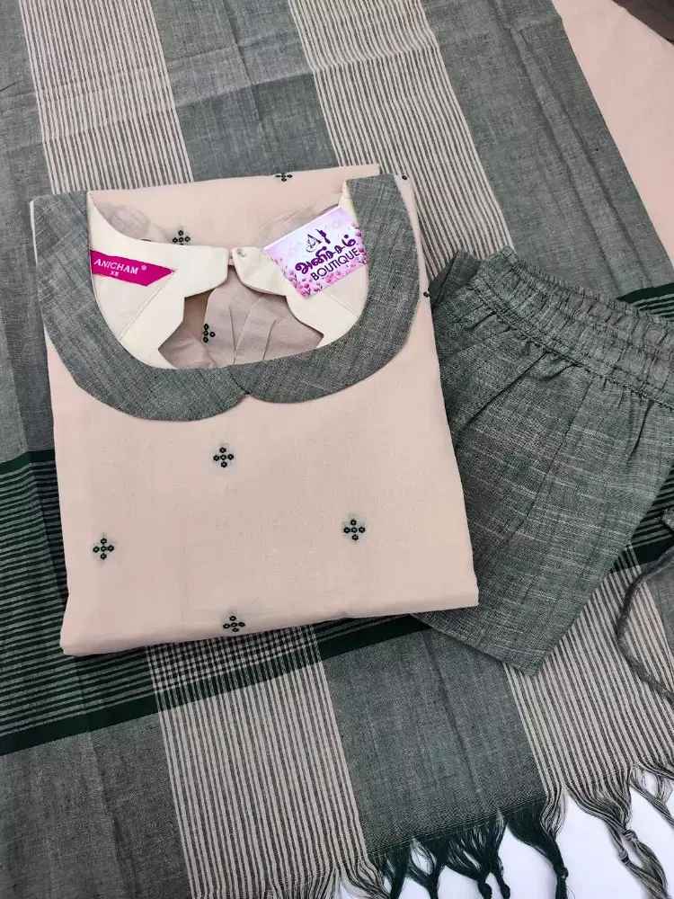 cream cotton set