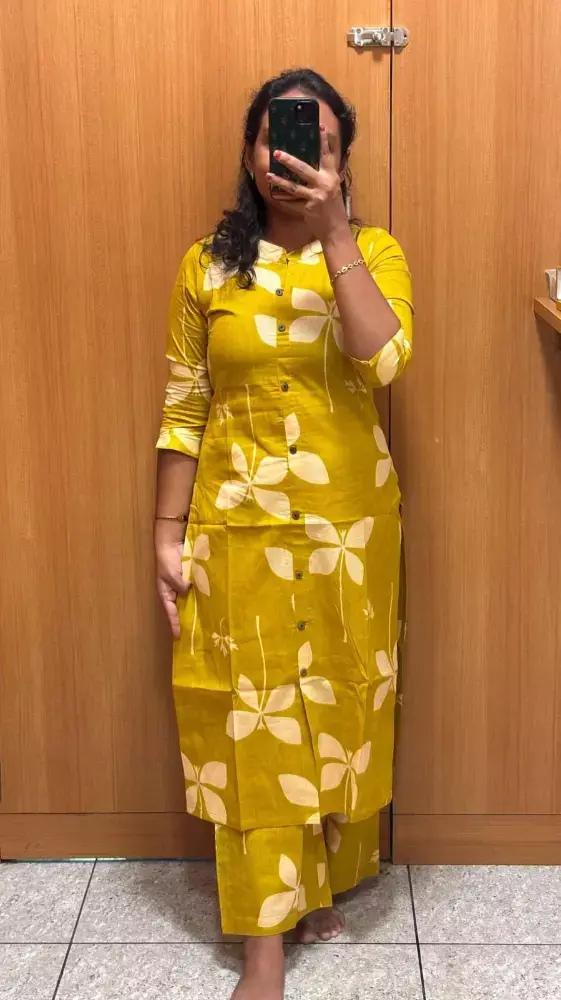 mustard coord set 