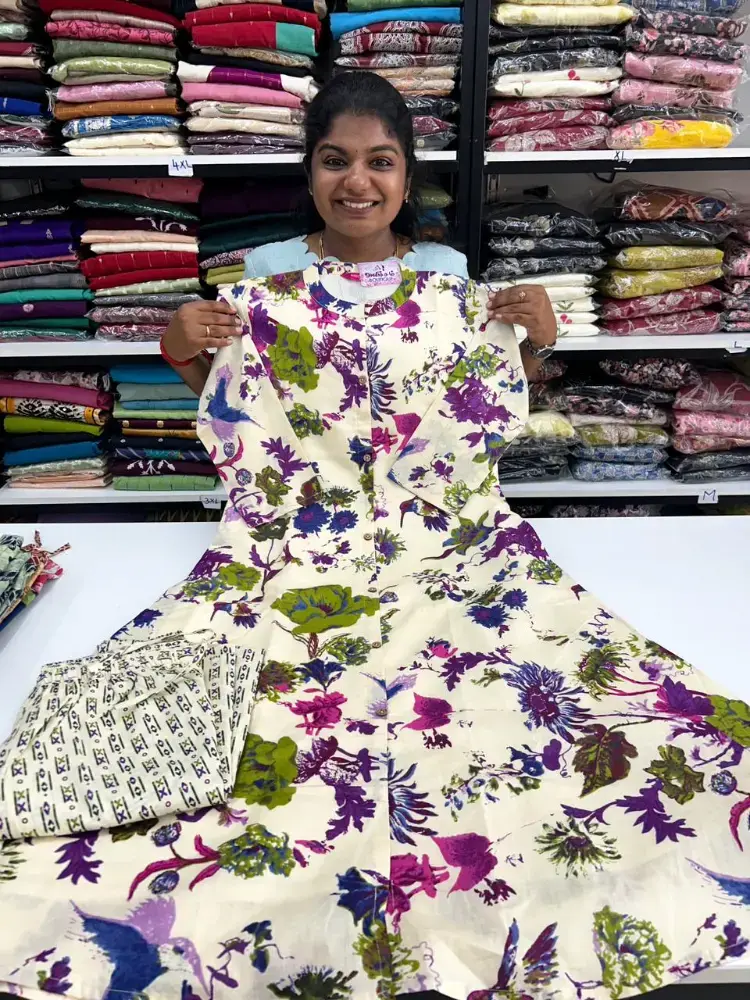 Cotton multi a line coords