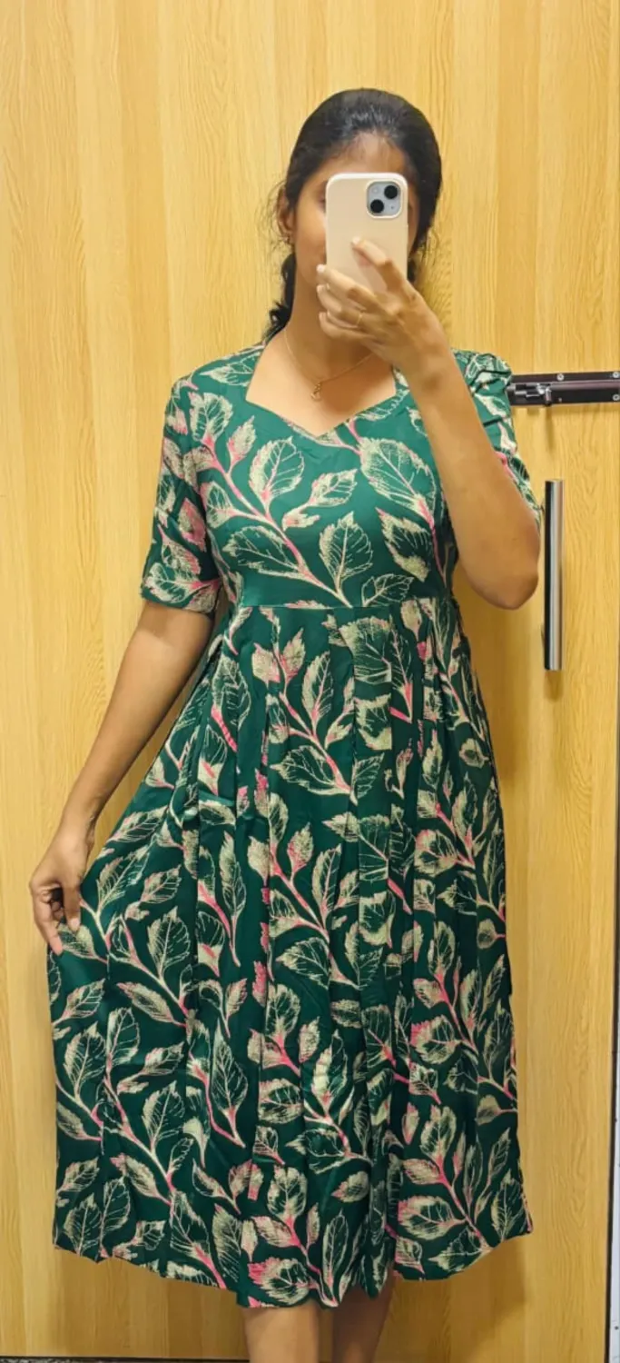 Green leaf maxi 